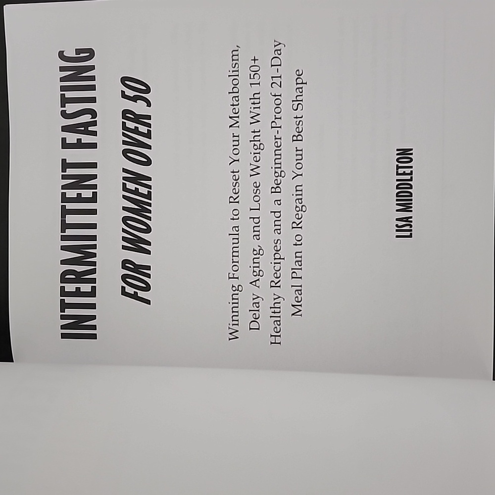 Intermittent Fasting for Women Over 50 Book - Picture 2 of 2
